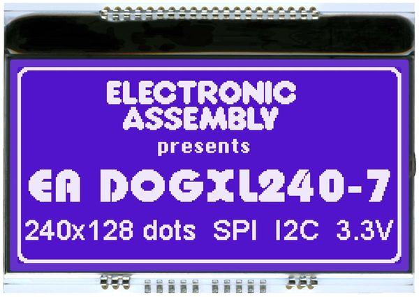 EA DOGXL240B-7 electronic component of Display Visions
