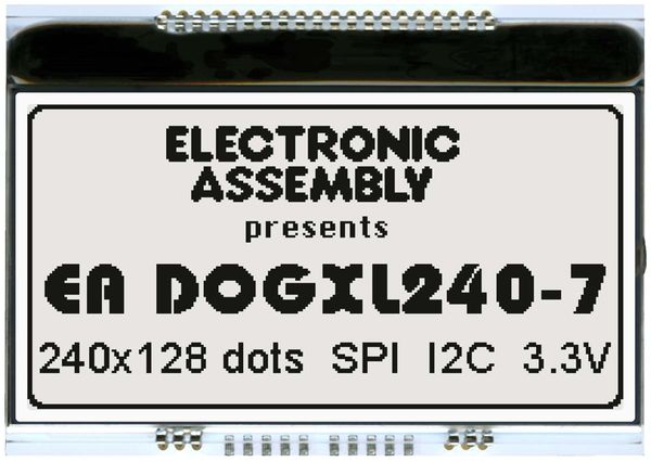 EA DOGXL240W-7 electronic component of Display Visions