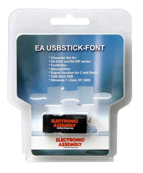 EA USBSTICK-FONT electronic component of Display Visions