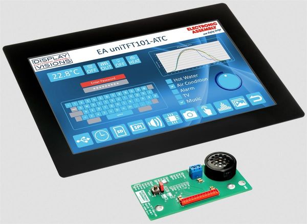 QUICKUNITFT101C electronic component of Display Visions