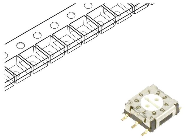 ERD710RDZ electronic component of Excel Cell Electronic(ECE)