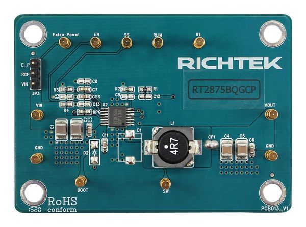 EVB_RT2875BQGCP electronic component of Richtek