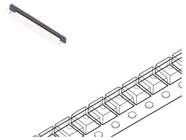 FFC2A32-50-T  Connectors