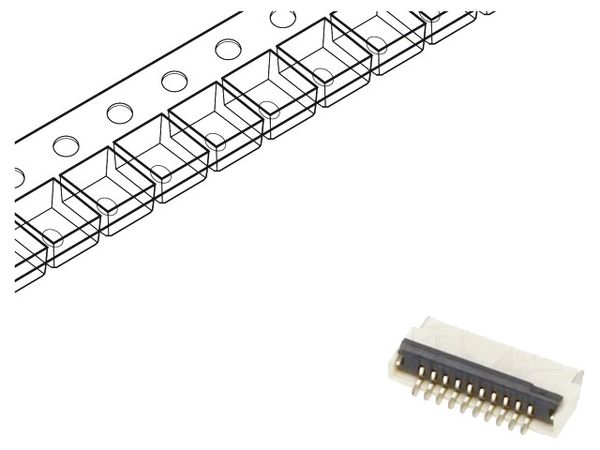 FFC2B28-10-G electronic component of GCT