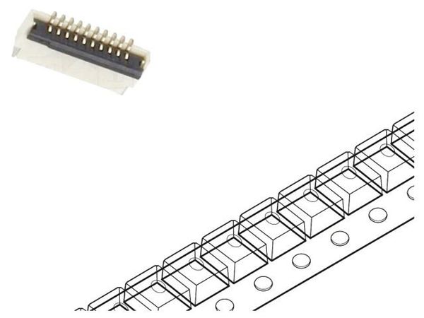 FFC2B28-10-G  Connectors