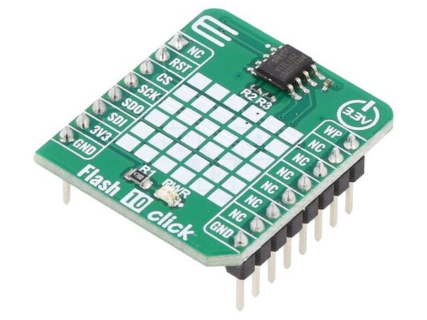 FLASH 10 CLICK electronic component of MikroElektronika