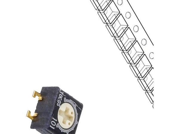 G43BT-B102 Trimmer Resistors - SMD