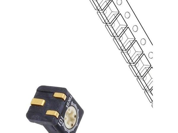 G43SAT1-B103 Trimmer Resistors - SMD