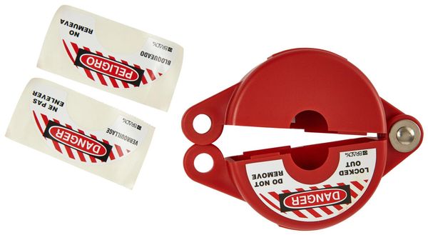 GATE VALVE LOCKOUTS GVLO 2.5-5 RED 