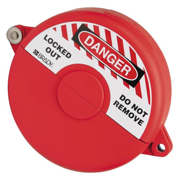GATE VALVE LOCKOUTS GVLO 5-6.5 RED Unclassified