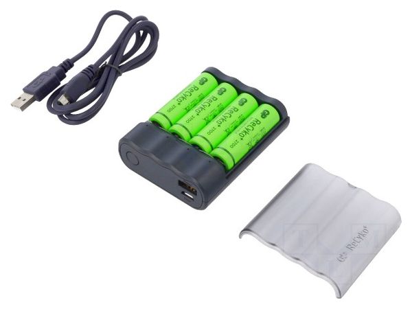 GP X411 AA/AAA + 4X R6 2700MAH RECYKO electronic component of GP Batteries