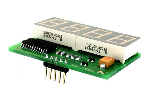I2C-7SEG electronic component of Gravitech