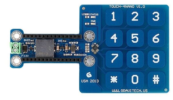 TOUCH-4NANO electronic component of Gravitech