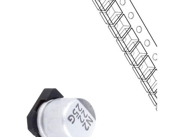 GSC00AC2201EARL Aluminium Electrolytic Capacitors - SMD