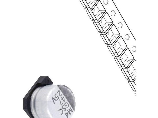 GSC00AE4701EARL Aluminium Electrolytic Capacitors - SMD