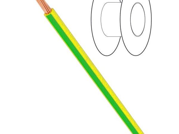 H05V-K1.00/500-GY Hook-up Wire