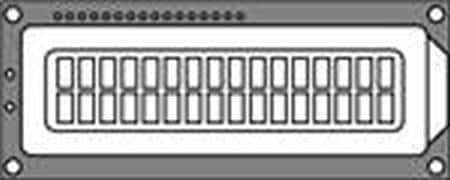 HDM16216L-5-L30S electronic component of Hantronix