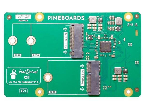 HATDRIVE! AI electronic component of PINEBOARDS