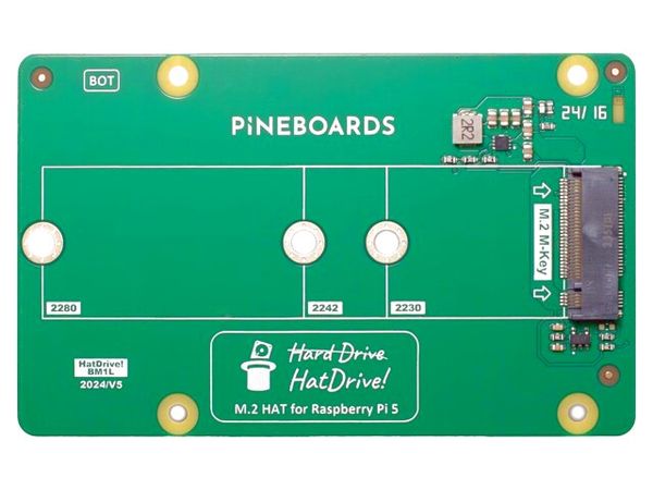 HATDRIVE! BOTTOM electronic component of PINEBOARDS