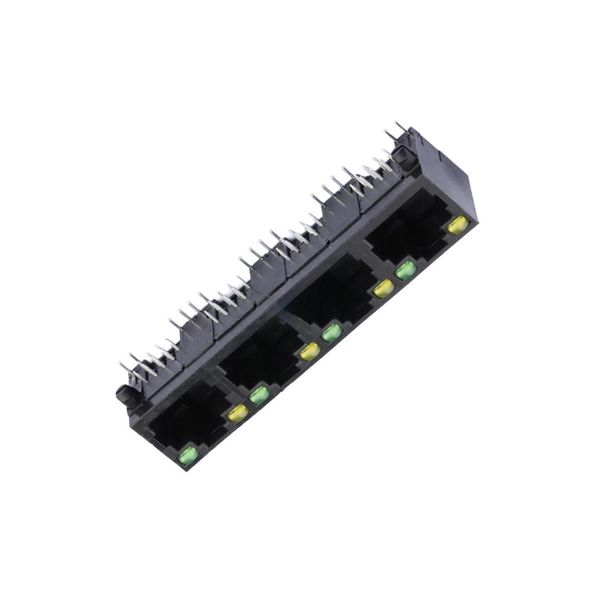 HC-RJ45-5JA-4-5-3U Modular Connectors / Ethernet Connectors