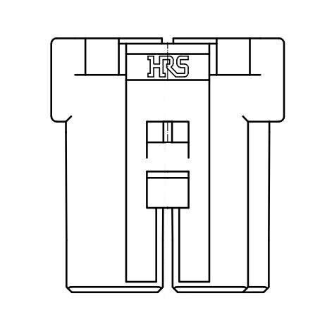 DF60AR-2S-10.16C(15) electronic component of Hirose