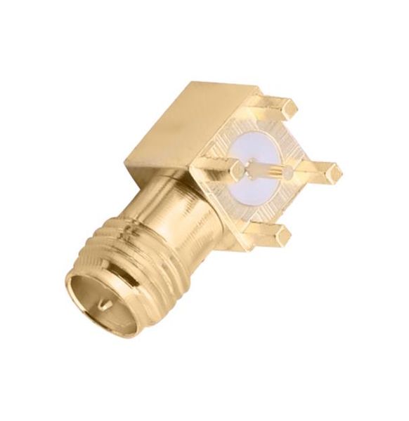 HJ-SMA242 RF Connectors / Coaxial Connectors