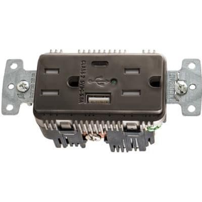 USB15AC5 AC Power Plugs & Receptacles