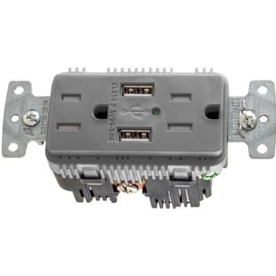 USB20A5GY AC Power Plugs & Receptacles