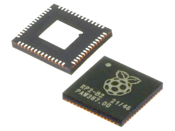 IC RP2040 (RP2B2) T&R 500 (7 REEL) electronic component of Raspberry Pi