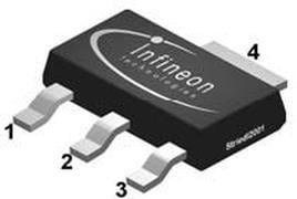 BSP452 electronic component of Infineon