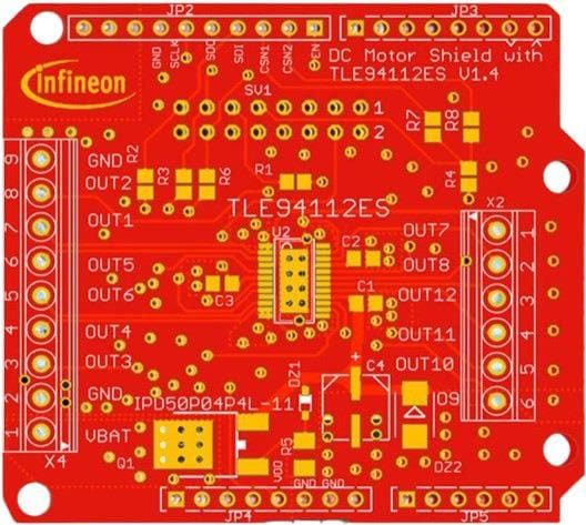 TLE94112ESSHIELDTOBO1 electronic component of Infineon