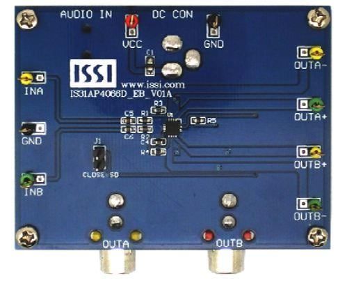 IS31AP4066D-QFLS2-EB electronic component of ISSI
