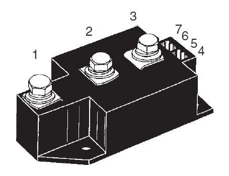 MCD220-08io1 electronic component of IXYS