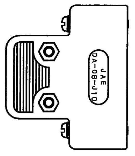 DA-C8-J10-B2-1R electronic component of JAE