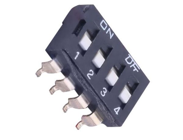 KF1027B-04P-L00-DFT-01B DIP Switches/SIP Switches