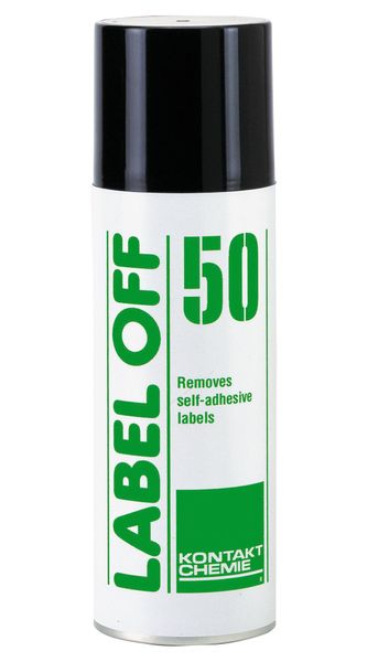 LABEL OFF 50 200ML electronic component of Kontakt Chemie