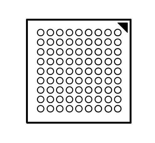 iCE40LP4K-CM81 electronic component of Lattice