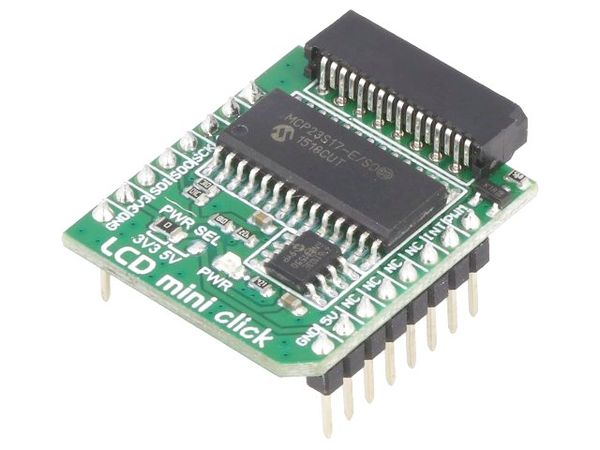 LCD MINI CLICK electronic component of MikroElektronika