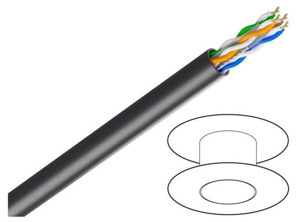 LCU6-21CU-0305-BK  Wire & Cable