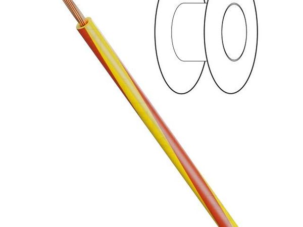 LGY0.50-YL/RD Hook-up Wire