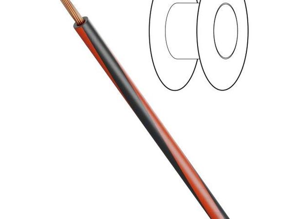 LGY0.50-BK/RD Hook-up Wire