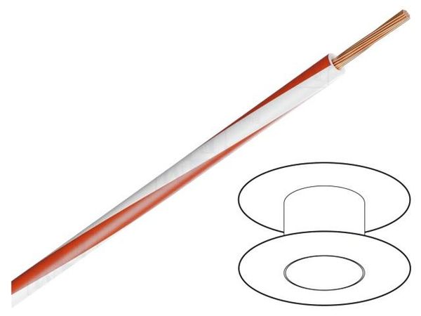 LGY0.75-WH/RD  Wire & Cable