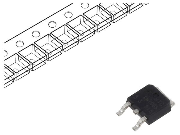LM1086RS-3.3 electronic component of HTC Korea