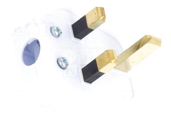 LT-327 5A PLUG WHT  Connectors