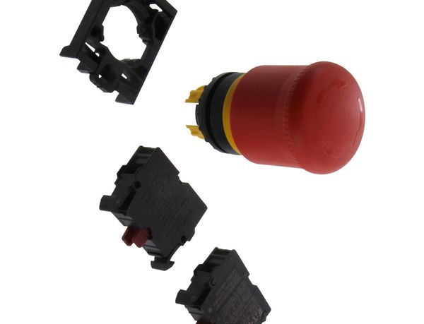 M22-PVT/K02 Emergency Stop Switches / E-Stop Switches