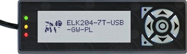 ELK204-7T-USB-GW-PL electronic component of Matrix Orbital