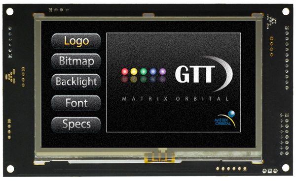 GTT43A-TPR-BLS-B0-H1-CU-V5 electronic component of Matrix Orbital