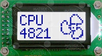 LCD0821-GW electronic component of Matrix Orbital