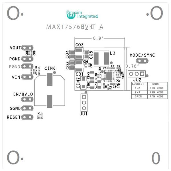 MAX17576EVKITB# electronic component of Analog Devices