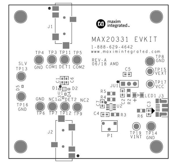 MAX20331EVKIT# electronic component of Analog Devices